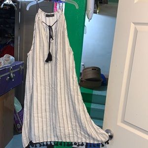 Boutique luxurious sundress, fully lined.